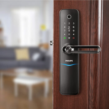PHILIPS飛利浦電子鎖7100-把手式智能門鎖-形象圖