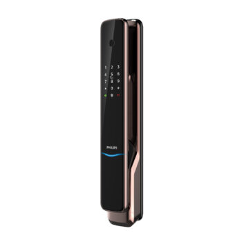 PHILIPS飛利浦電子鎖9300-推拉式智能門鎖-紅古銅