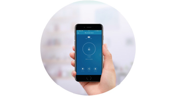 Philips 臉部識別門鎖支援 Wi-Fi 連接，方便您隨時了解實時情況。連結APP後，即可查看存取紀錄、遠距發送臨時 密碼，並點擊影像按鈕以實時查看門口情況。