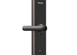 PHILIPS飛利浦電子鎖 7300-把手式智能門鎖-紅古銅